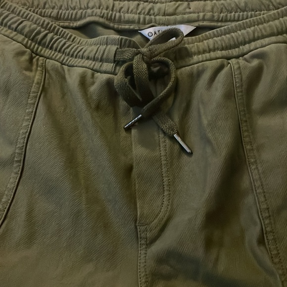 Athleta olive green drawstring joggers - Picture 4 of 4